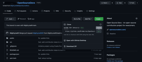 GitHub's Clone GUI